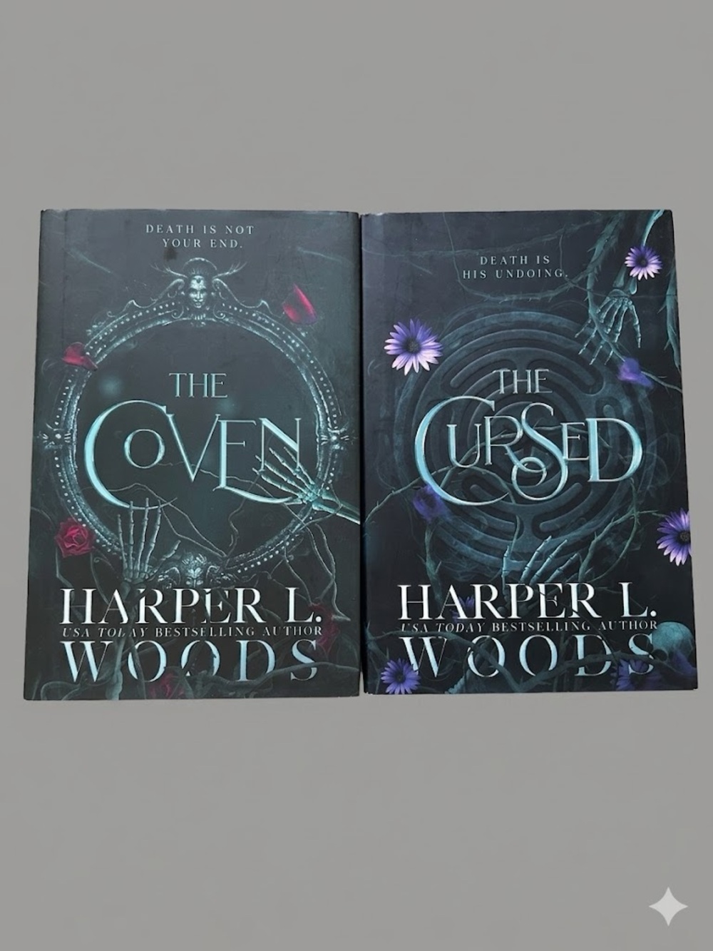 Coven of Bones Books Series by Harper L. Woods - The Coven and The Cursed